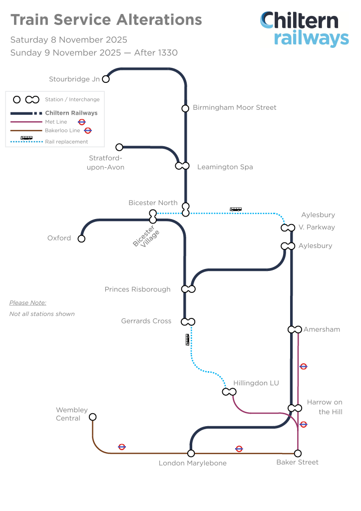 Summary map for Saturday the eighth of November and Sunday the ninth of November after thirteen twenty five.