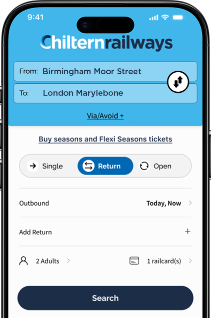 Chiltern Railways App