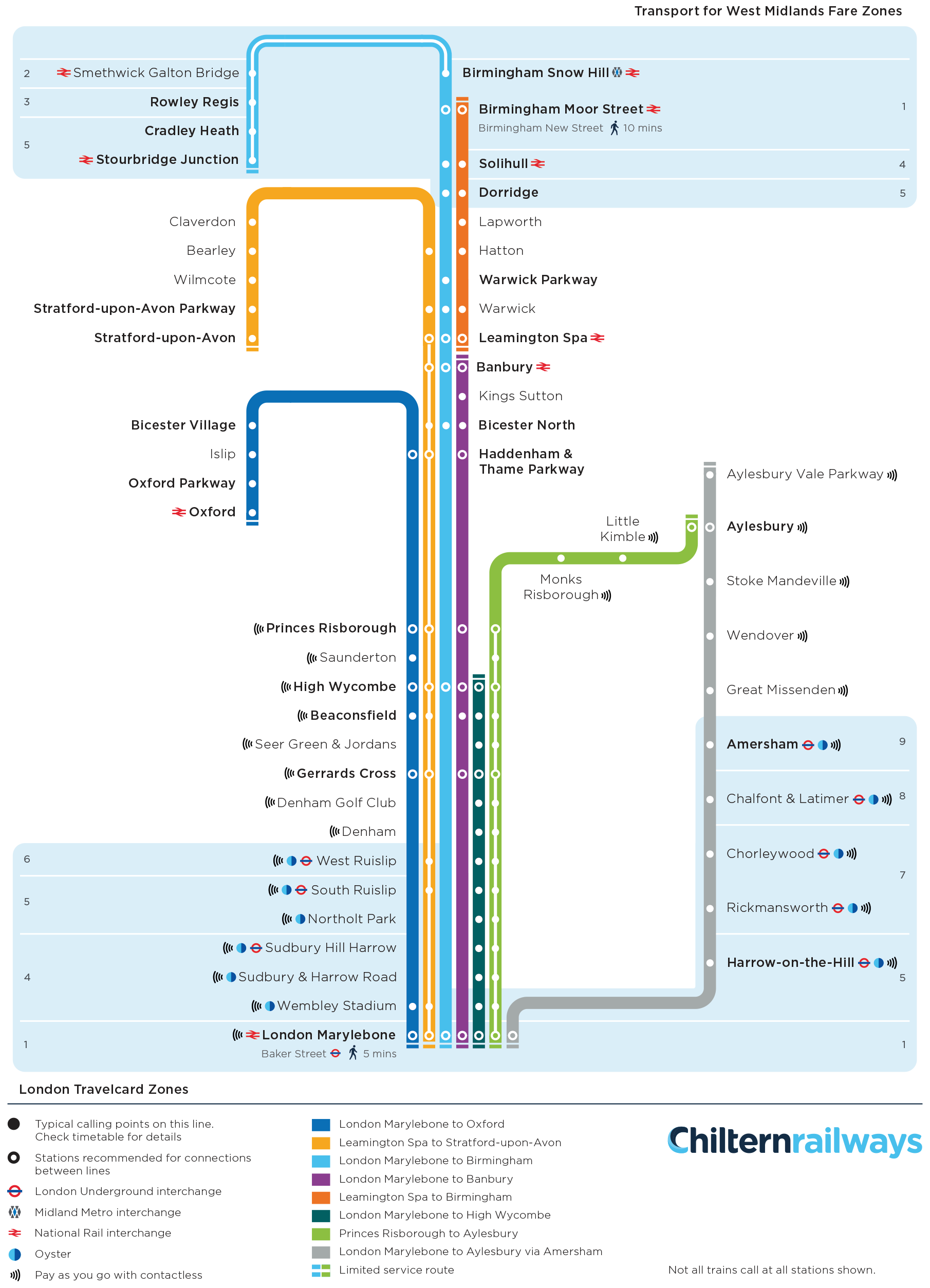 Chiltern Routemap