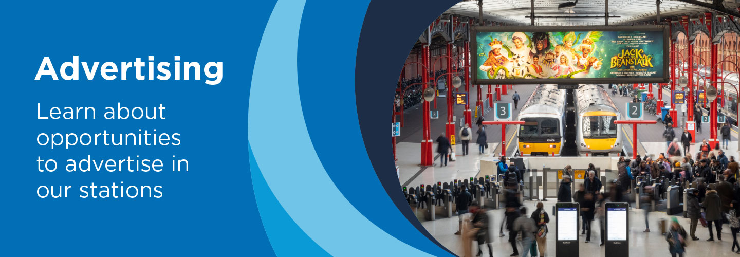 TEXT: Advertising Learn about opportunities to advertise and our stations