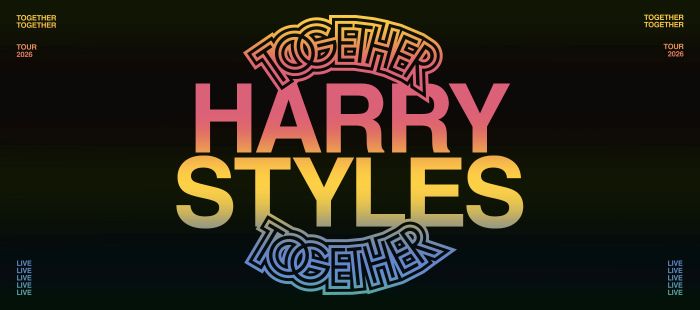 Promotional image for Harry Styles concert