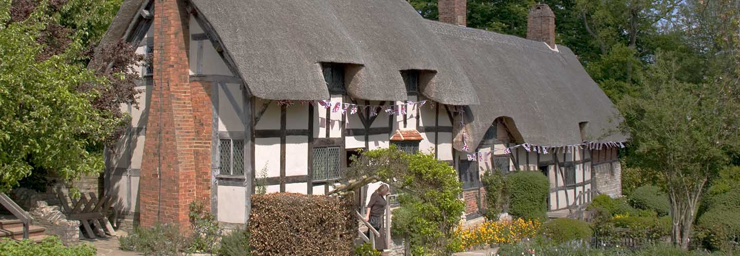 Anne Hathaway's cottage in Stratford-upon-Avon