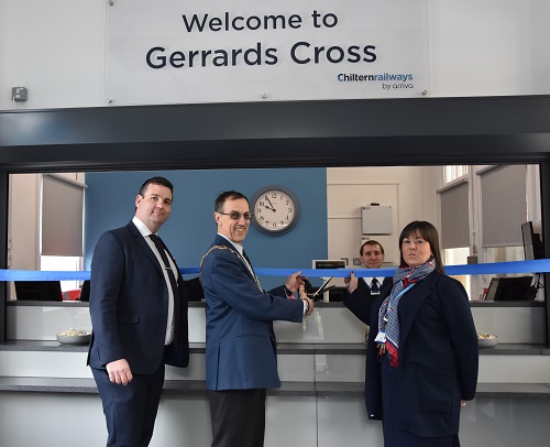 Gerrards Cross station officially reopens following refurbishment work