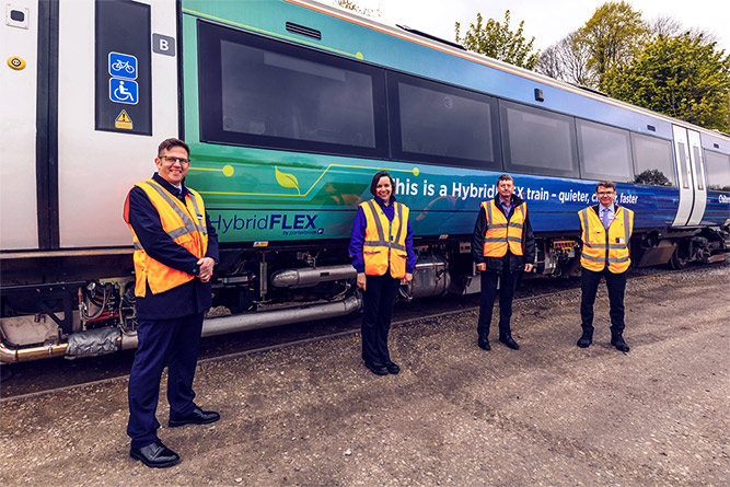 Chiltern Railways puts Britain's first hybrid-powered train to the test