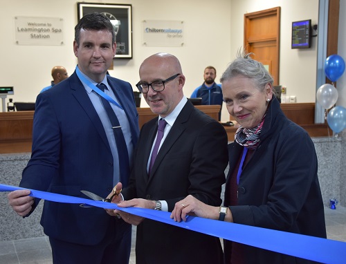 Warwick Parkway and Leamington Spa stations officially reopen following refurbishment work