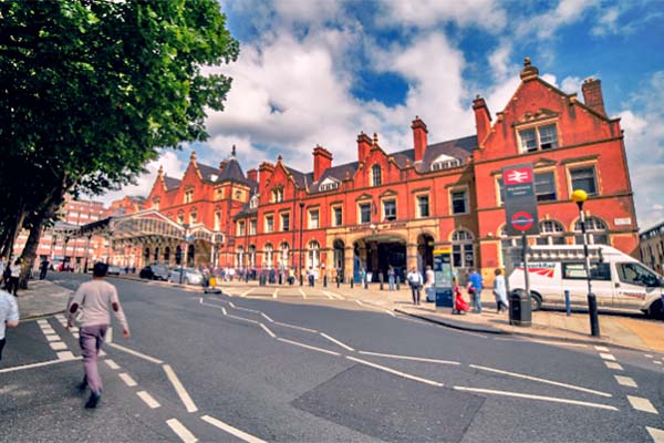 Marylebone station in London