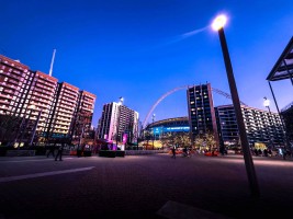 Wembley at Night