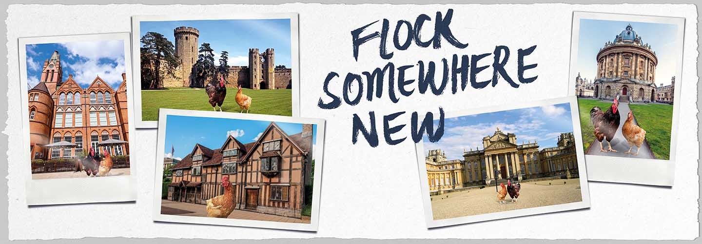 Flock somewhere new this summer with Chiltern Railways