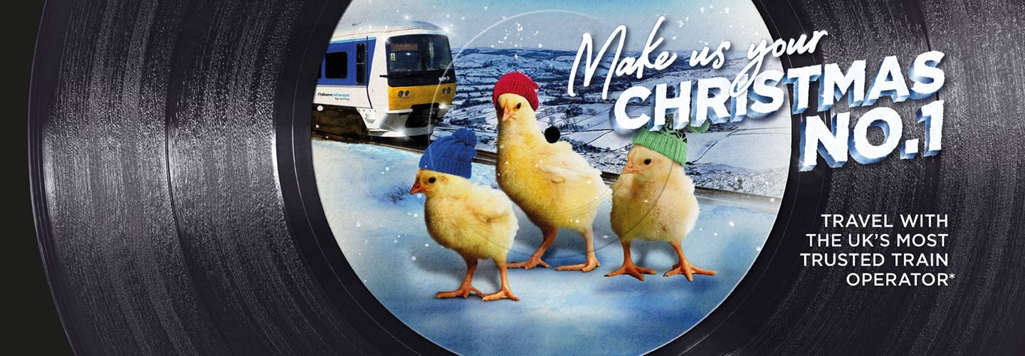 Make Chiltern Railways your Christmas number 1