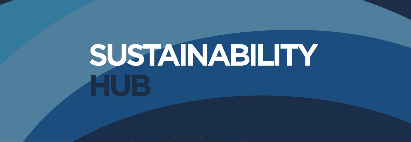 Sustainability hub title banner