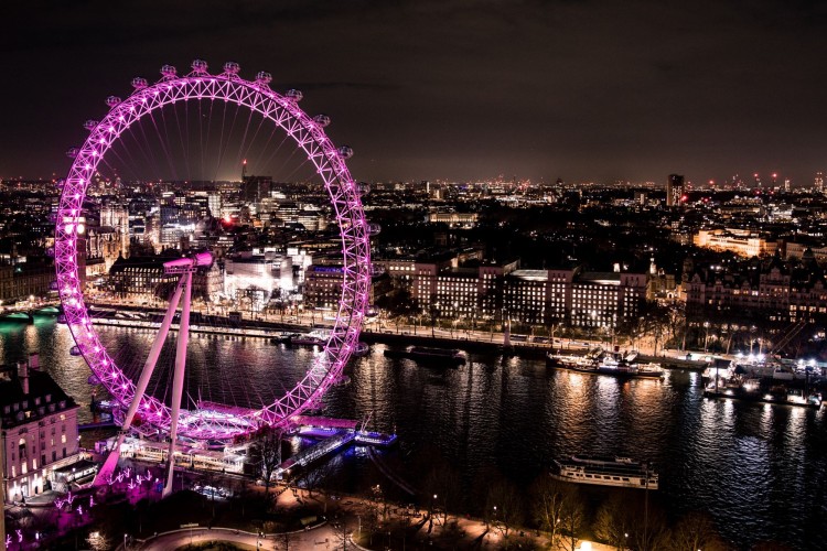 London Eye Nightime