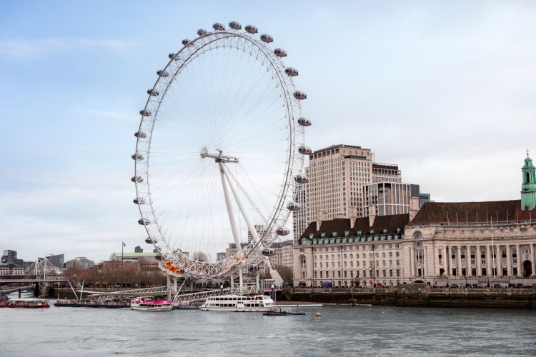 London Eye and Southbank