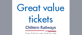 Great Value fares to London with Chiltern Railways